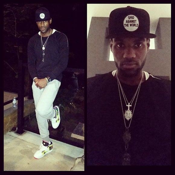 LeBron James Wearing the Nike Air Tech Challenge Hybrid, Drops 10 Pounds