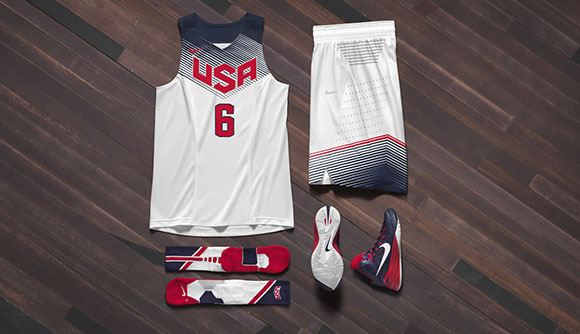 Nike Basketball 2014 USA Basketball Uniforms