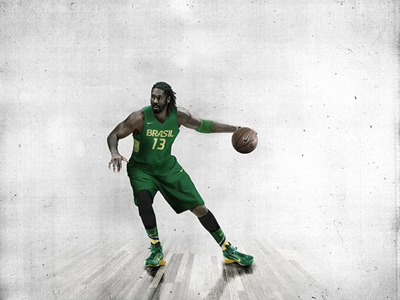 Nike Basketball Unveils Brazil Hyper Elite Uniforms for 2014 FIBA