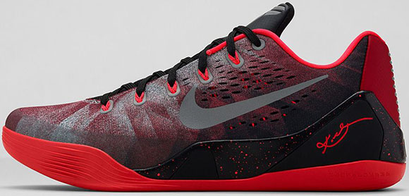 Nike Kobe 9 EM Premium Gym Red