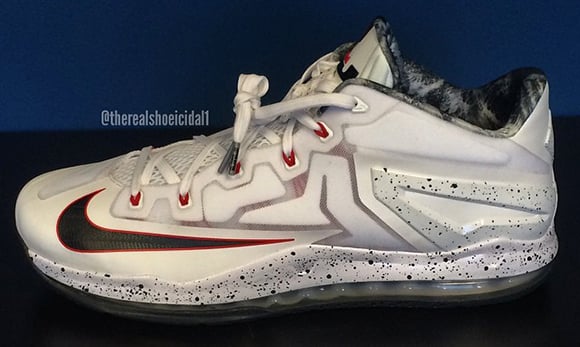 Nike LeBron 11 Low White Cement Grey