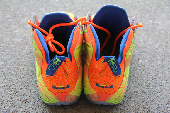 Nike LeBron 12 Orange Volt Detailed Look