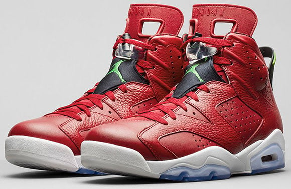 Release Reminder: Air Jordan 6 Varsity Red