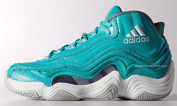 Teal adidas Crazy 2 - Detailed Look