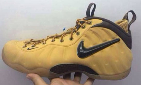 nike foamposite wheat