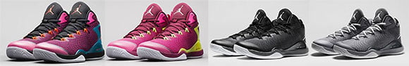 4 Pairs of Jordan Super Fly 3 Releasing October 1st