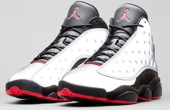 Air Jordan 13 Reflective Silver - Official Images