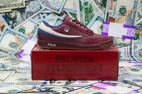 Burn Rubber x Fila Original Tennis Doughboy