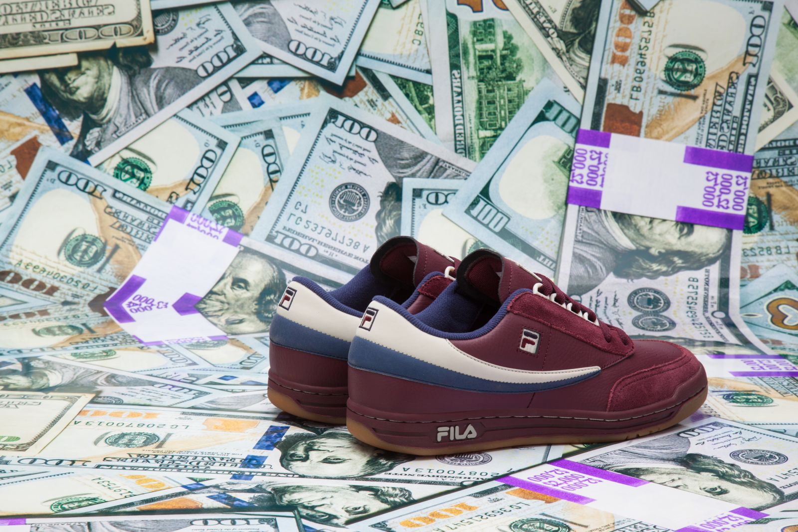 Burn Rubber x Fila Original Tennis Doughboy