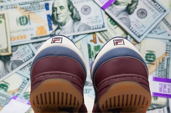 Burn Rubber x Fila Original Tennis Doughboy