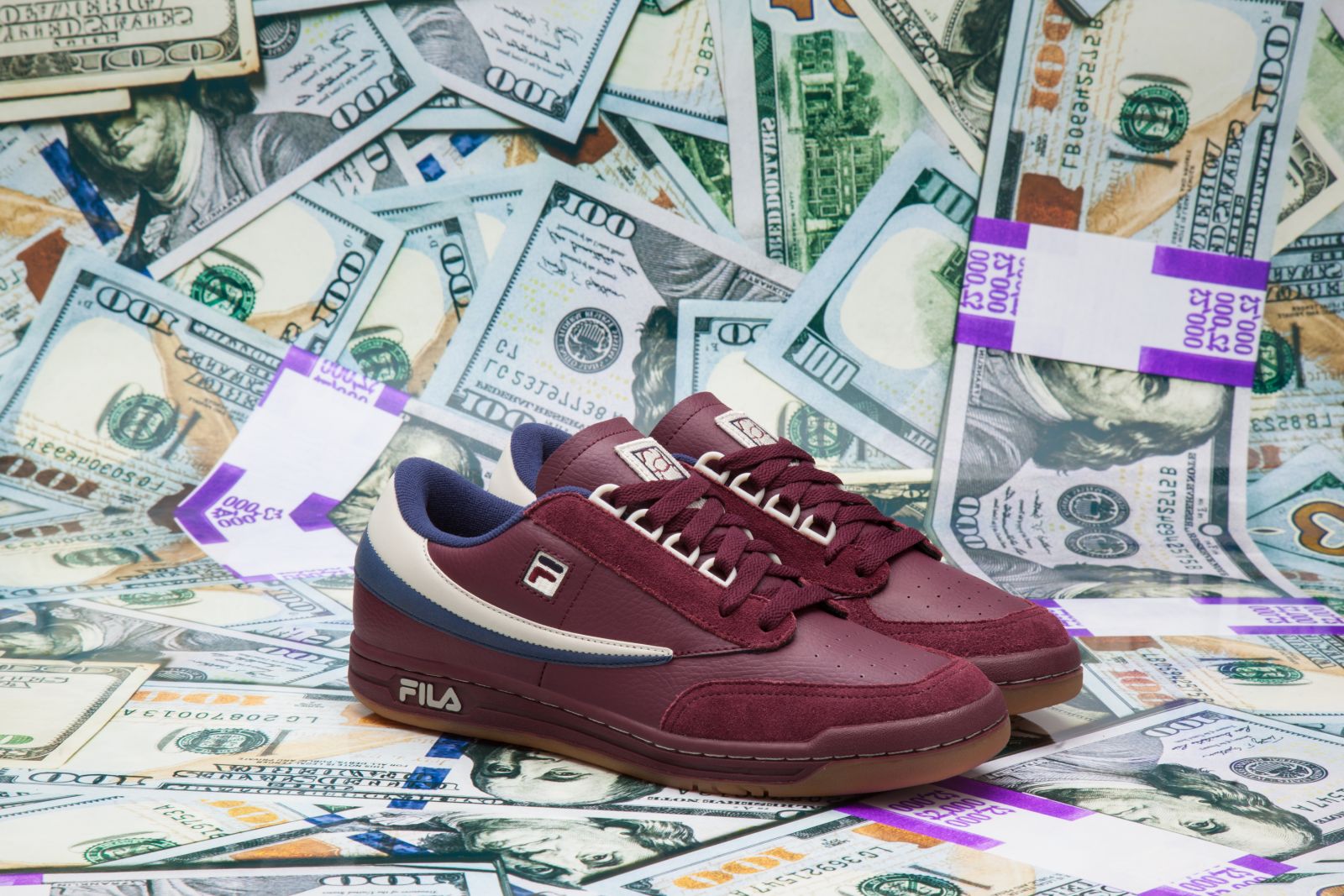 Burn Rubber x Fila Original Tennis Doughboy