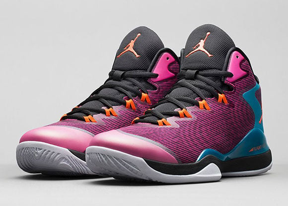 Jordan Super.Fly 3 Fusion Pink/Tropical Teal-Electro Orange-Black