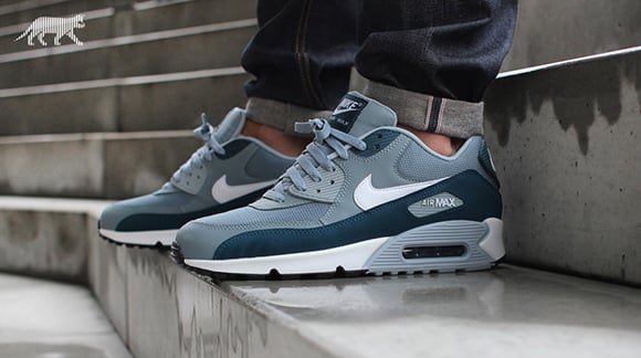 air max 90 essential blue grey