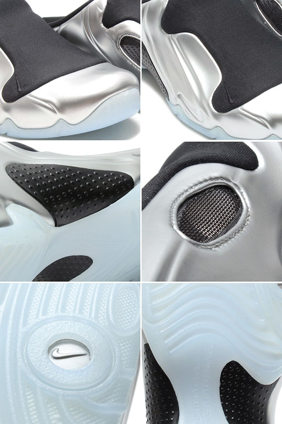 Nike Solo Slide (Clogposite) Metallic Silver/Black