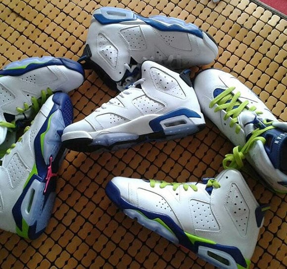 Release Date: Air Jordan 6 GS ‘Fierce Green’