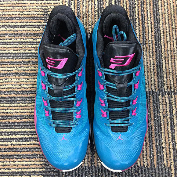 Teal/Pink Jordan CP3.VIII