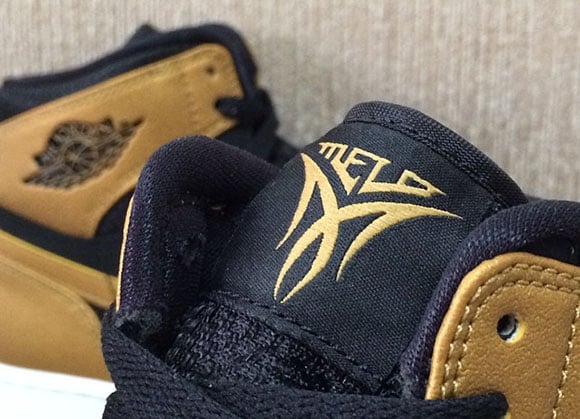 Air Jordan 1 Carmelo Anthony PE Black/Gold - Another Look 
