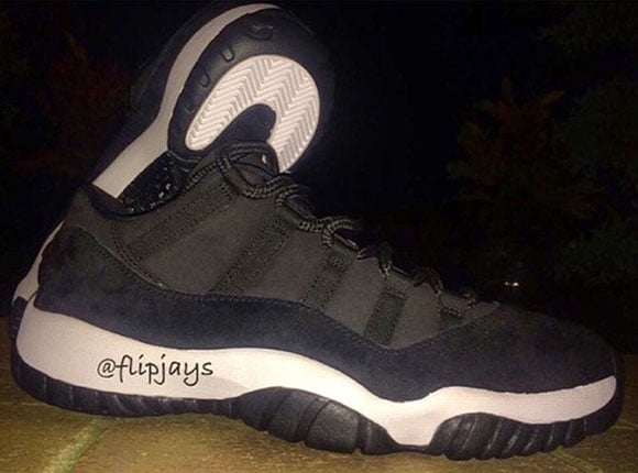 Air Jordan 11 Low Suede Sample