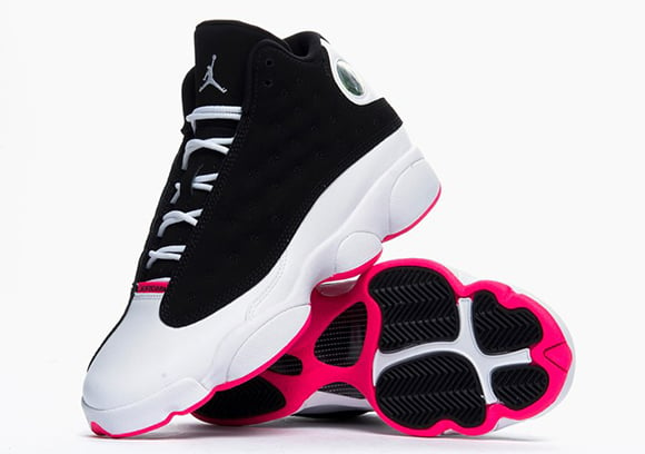 Air Jordan 13 GS Black/Hyper Pink-White
