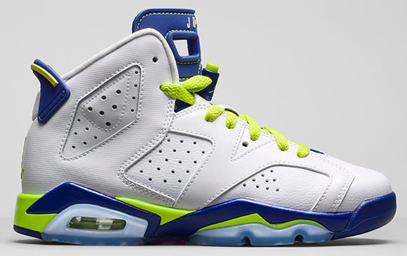 Air Jordan 6 GS Seahawks - Official Images