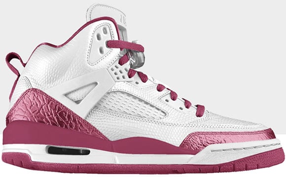 Big Lizard Leather Option Available Jordan Spizike from Nike iD