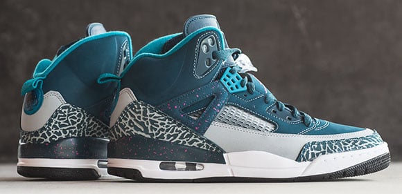 Jordan Spizike Space Blue - Detailed Look