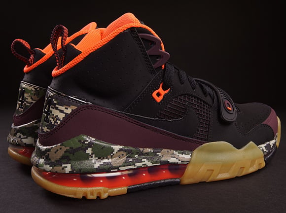 Nike Air Max Bo Jax Digi Camo Black/Deep Burgundy-Hyper Crimson