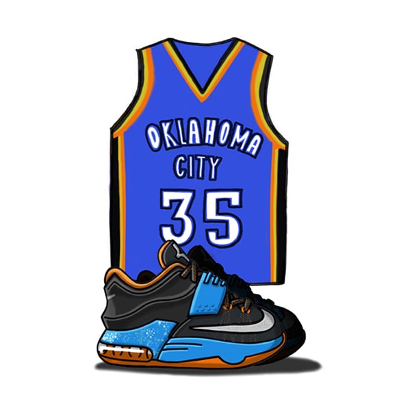 Nike KD 7 Illustrated