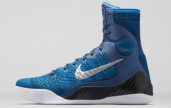 Nike Kobe 9 Elite Brave Blue aka Jerry Buss - Official Images