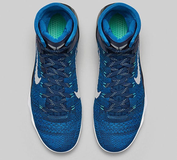 Nike Kobe 9 Elite Brave Blue aka Jerry Buss - Official Images