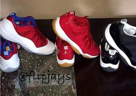 Three More Air Jordan 11 Low Samples