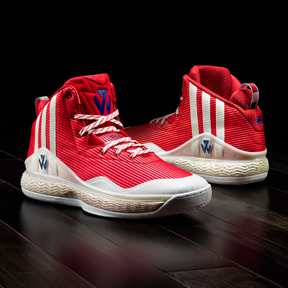 Two adidas J Wall 1 Alternative Away Colorways