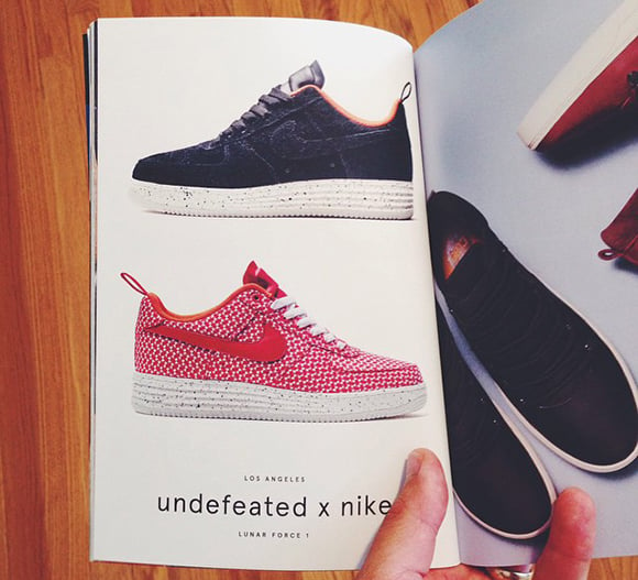 Undefeated x Nike Lunar Force 1s