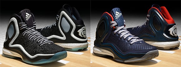 adidas D Rose 5 Boost Chicago Ice Woven Blues
