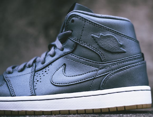 Air Jordan 1 Mid Nouveau - Cool Grey/Gum
