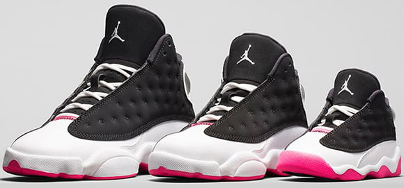 Air Jordan 13 Girls Hyper Pink - Official Images