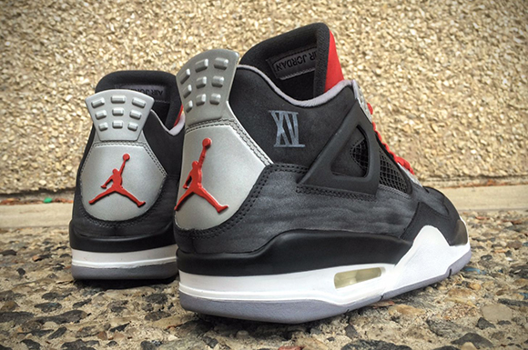 Air Jordan 4 Custom for Eminem Shady XV Album Mache