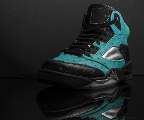 Red White And Black Nikes Low Heeled Wedges