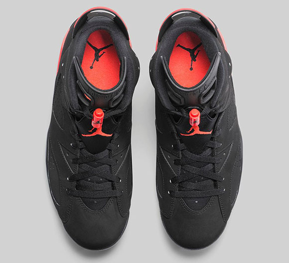 Air Jordan 6 Black/Infrared 23 - Official Images