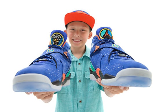 Air Jordan 8 Doernbecher Designed by Caden Lampert