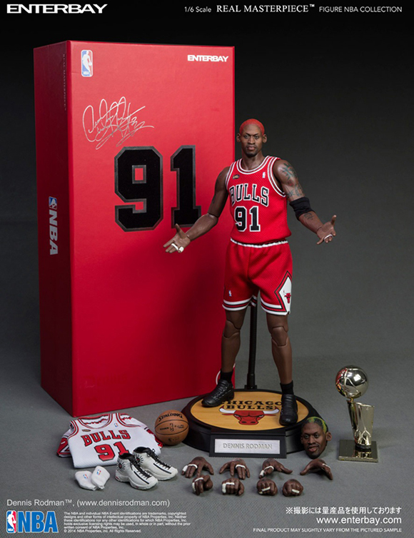 Dennis Rodman Enterbay Figure