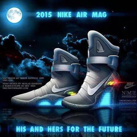 His and Hers Nike Air Mag for 2015