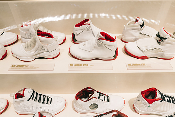 Inside the Jordan Hangar in L.A.