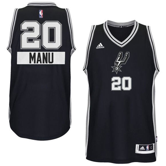 Manu Ginobili 2014 NBA adidas Christmas Day Jersey