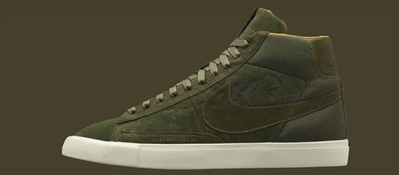 Mo Wax x Nike Blazer Olive Wednesday Release