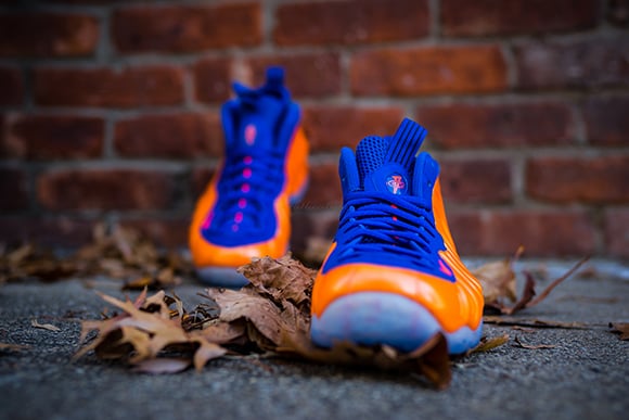 Nike Air Foamposite One Total Crimson aka New York Knicks