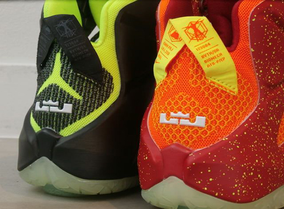 Nike LeBron 12 iD Samples