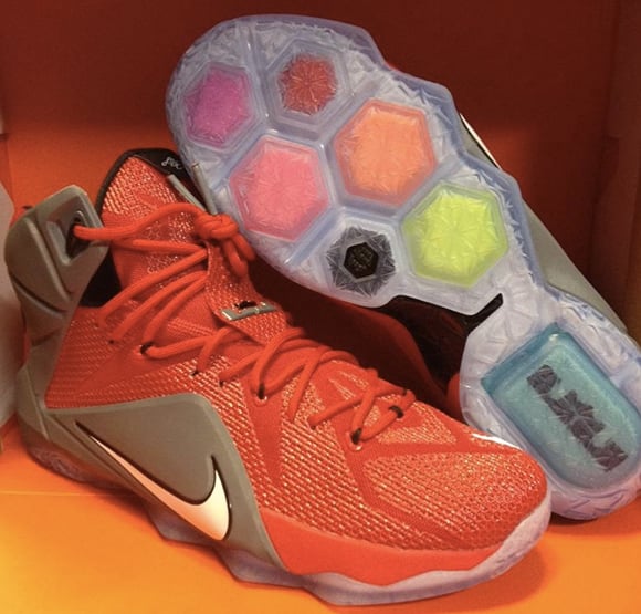 Nike LeBron 12 Ohio State Buckeyes PE