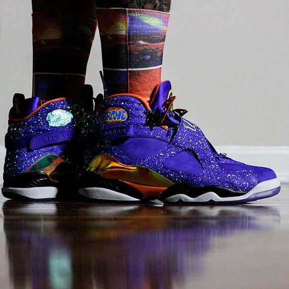 On Feet: Air Jordan 8 Doernbecher