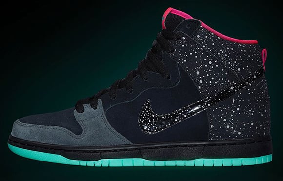 Premier x Nike SB Dunk High Premium Northern Lights Official Images